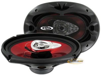 Boss CH6920 6x9" 2-Way 350 Watts Chaos Exxtreme Series Coaxial Car Speakers