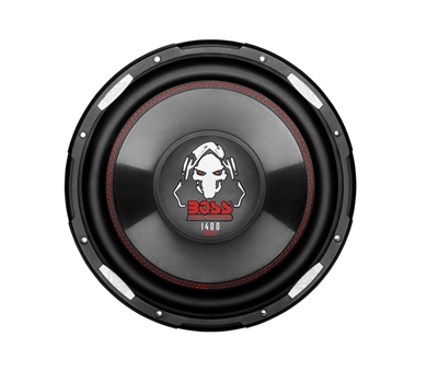 Boss P120F 12" 1400W Single Voice Coil 4-Ohm Phantom Series Subwoofer