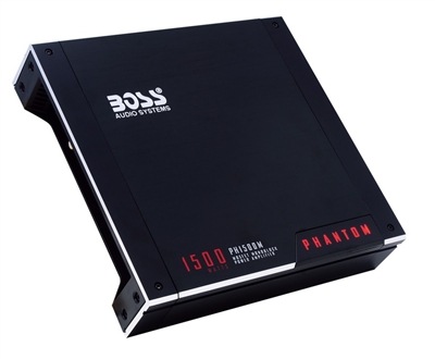 Boss PH1500M 1500 Watts Monoblock Class A/B Phantom Series Car Amplifier