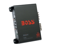 Boss R1004 400-Watt 4-Channel Riot Series Class A/B Power Amplifier