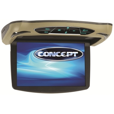 Concept CFD-135 13.3" Chameleon Series Flip-Down Monitor w/ Built-in DVD Player