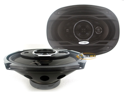 Hitron HS-694 6x9" 500 Watts 4-Way Coaxial Car Speakers