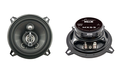 Lanzar MX53 5.25" 280 Watts 3-Way Max Series Triaxial Car Speakers