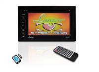 Lanzar SDN65BT 6.5" 2-DIN Touchscreen Receiver AM/FM/CD/DVD/USB/SD/AUX/Bluetooth