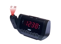 Naxa NRC-173 Projection Dual Alarm Clock Radio