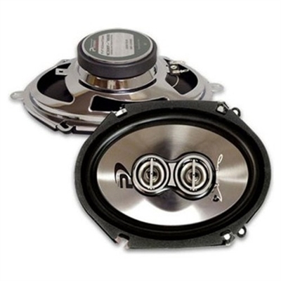 Performance Teknique ICBM-768 6x8" 3-Way 500 Watts Coaxial Car Speakers