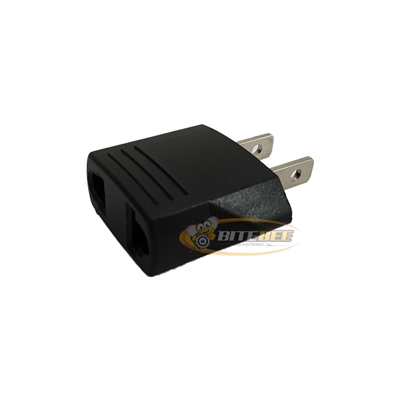 PHC AP-USA Conversion Plug - 4mm/5mm & Australian to USA (2-flat pin)