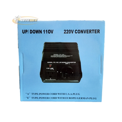 TC-100E Up/Down 110V/220V Converter 100W Max