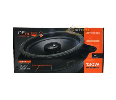 PowerBass OE652-TY 6.5" 120W 2-Way OE Series Coaxial Speaker System