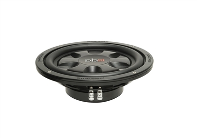 PowerBass S-10TD 10" 600 Watts Dual 4-Ohm S-Series Thin Mount Car Subwoofer