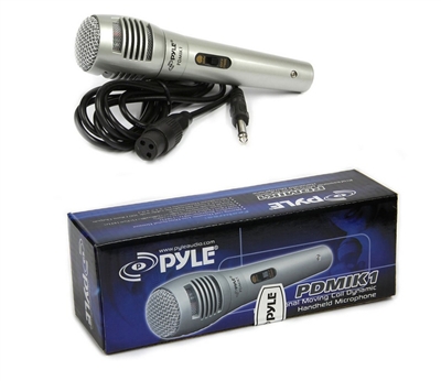 PYLE PDMIK1 Professional Moving Coil Dynamic Handheld Microphone