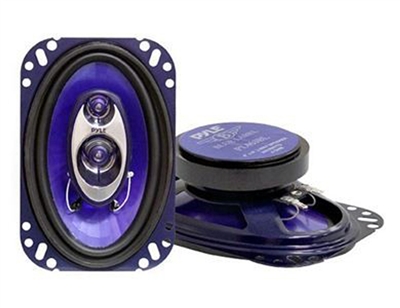 Pyle PL463BL 4x6" 3-Way 240 Watts Triaxial Car Speakers