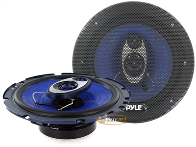 Pyle PL63BL 6.5" 360 Watts 3-Way Blue Label Series Car Speakers