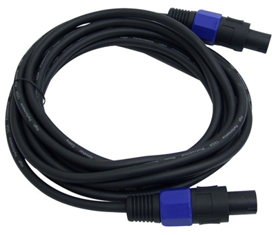 PYLE PPSS15 15 Ft. Professional Speaker Cable Male Speakon to Male Speakon