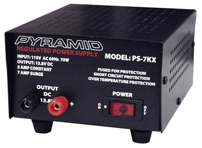 PYRAMID PS7KX 5 Amp Power Supply