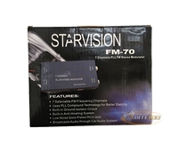 Starvision FM-70 7-Channel PLL FM Stereo Modulator