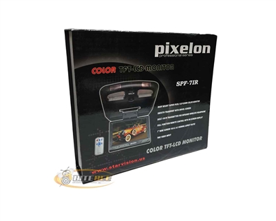 Pixelon SPF-7IR 7" Flip Down TFT LCD Color Monitor ***Closeout Item***