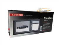 Pixelon SPV-5.6 TFT LCD 5.6" Sunvisor Monitor - Black *Closeout Item*