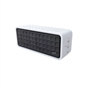 Supersonic SC-1366BT Rechargeable Speaker with Bluetooth/AUX IN - WHITE