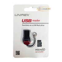 Unirex USR-001 USB Reader (Supports MicroSD Card of up to 32GB)