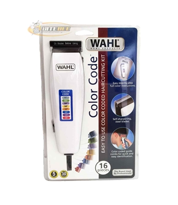 Wahl 9155-100 16-Piece Color Coded Haircutting Kit