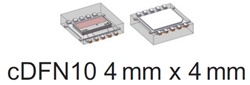 iC-OD cDFN10 Sample