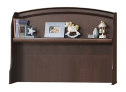 Natart Brighton Collection Hutch in Cocoa Brown