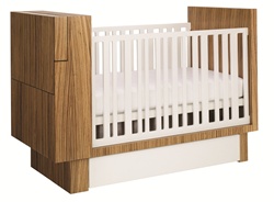 Nursery Works Studio Crib in Zebra and White