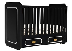 Nursery Works Uptown Crib in Black