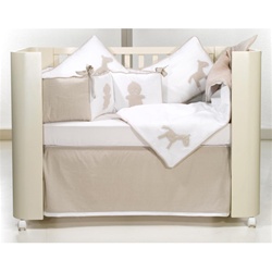Picci 4 Piece Crib Set in Crystal
