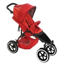 Phil and Teds Hammerhead Buggy Stroller in Red