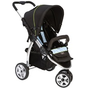 Valco Baby Latitude EX Single Stroller in Silk Black