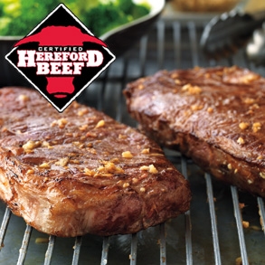 Certified Hereford Beef KC Strips