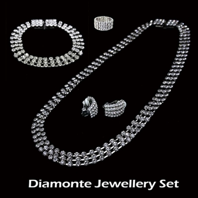 Diamonte Jewellery Set