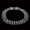 3 Rows Diamonte Bracelet