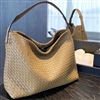 Handcrafted Woven Leather Tote