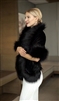 Luxury Mink Faux Fur Cape