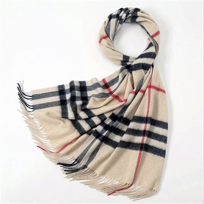 Designer Checker Pashmina Wrap Reversible