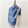 Designer Camellia Pashmina Wrap Reversible