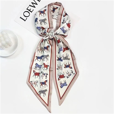 Design Inspired Twilly Wrap Mini Scarf Headband Bag Handle Tie Satin