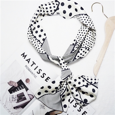 Design Inspired Twilly Wrap Mini Scarf Headband Bag Handle Tie Satin