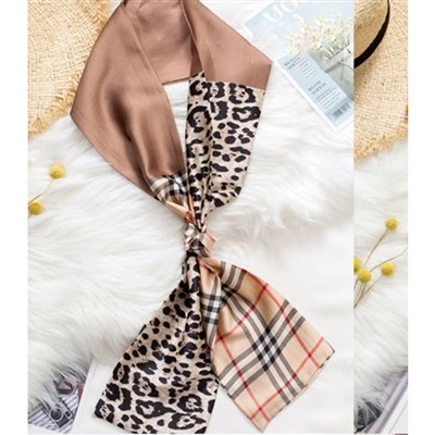 Design Inspired Twilly Wrap Mini Scarf Headband Bag Handle Tie Satin