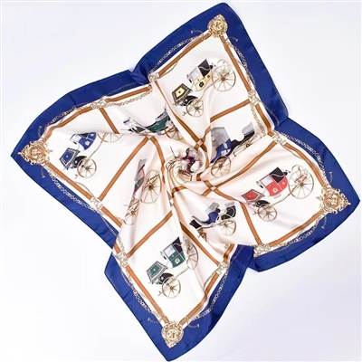 Horse Coach Silk Scarf