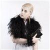 Designer Ostrich Feathers Shrug