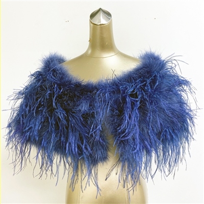 Designer Ostrich Feathers Shrug
