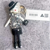 Parisian Doll Keyring Bag Charm