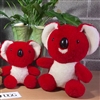 Sheepskin Koala 15cm 18cm 22cm - Red 15cm