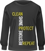 BioTech Black and Yellow Long Sleeve Shirt