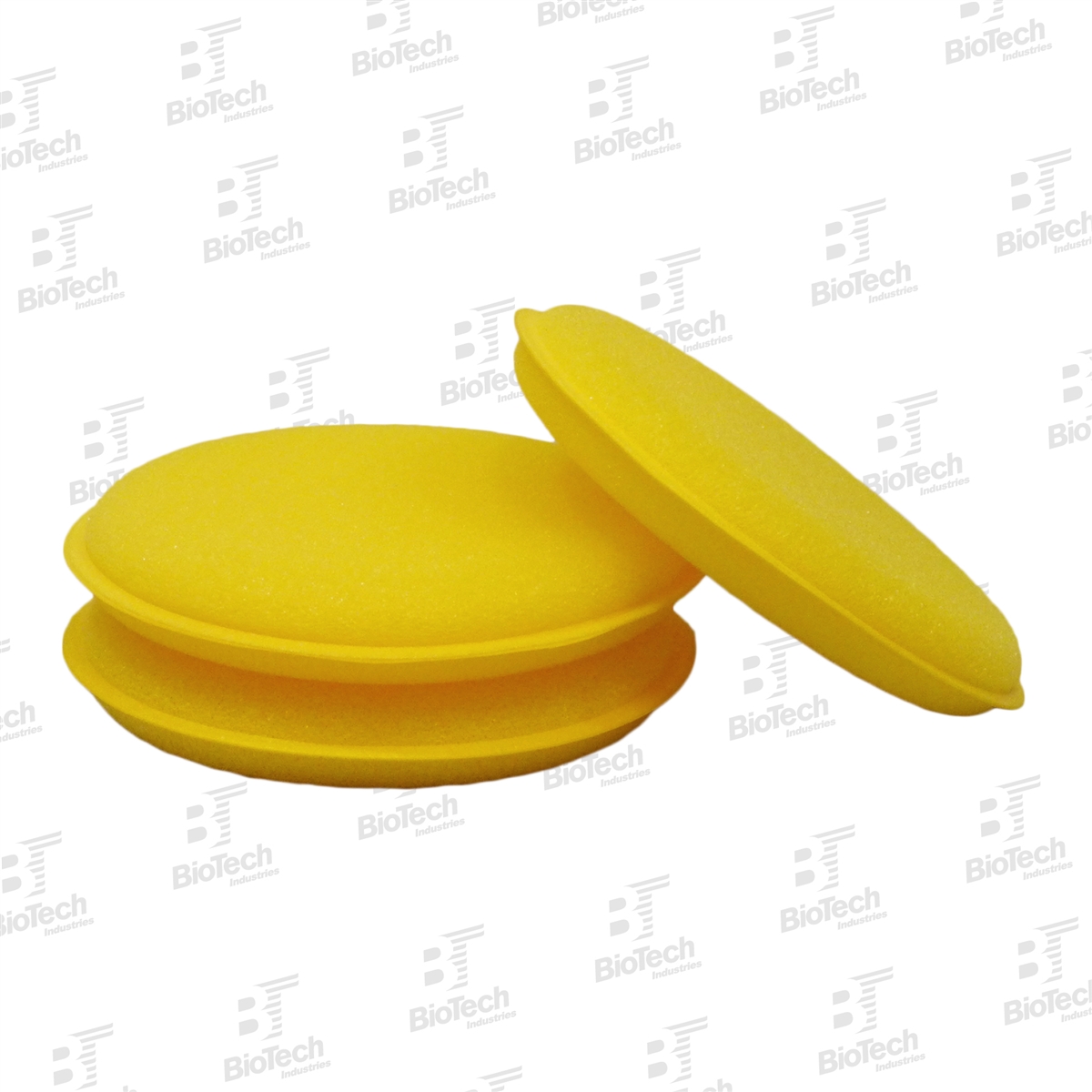 Yellow Wax Applicator Sponge