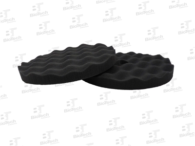 Waffle Foam Buffing Pad - Finishing/Black